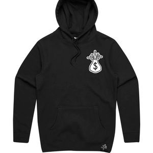 Small Money Bag Che Patch Black Hoodie